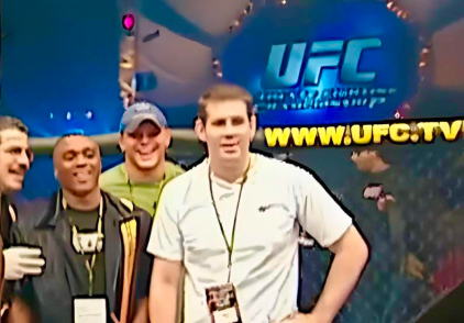 Coach Terry Riggs Coaching At UFC 40